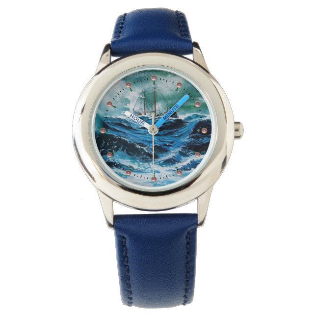 Ship In the Sea in Storm Watch (Front)