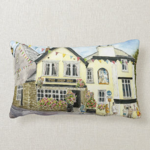 'Ship Inn (Fowey)' Pillow