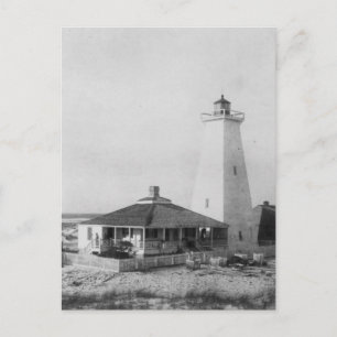 Ship Island Lighthouse Postcard