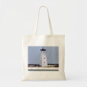 Ship Island lighthouse Tote Bag