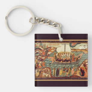 Ship of Faith Icon l Orthodox l Christian l  Key Ring