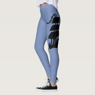 Ship of Genes Leggings (black)