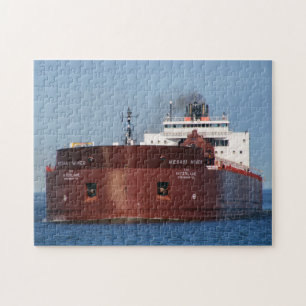 Ship on Lake Superior Jigsaw Puzzle