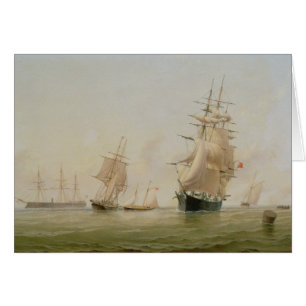 Ship Painting (oil on canvas)