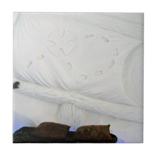 Ship Room at Hotel de Glace, Quebec, Canada Ceramic Tile