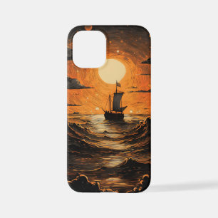 Ship sailing in the night  iPhone 12 mini case