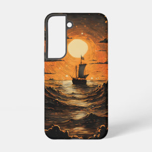 Ship sailing in the night samsung galaxy case