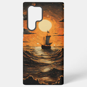 Ship sailing in the night samsung galaxy case