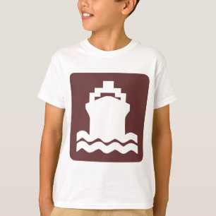 Ship Shape - Dark Brown T-Shirt