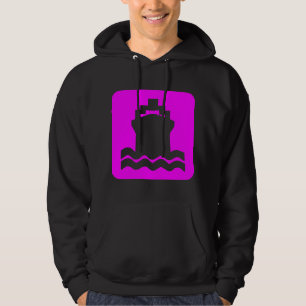 Ship Shape - Magenta Hoodie