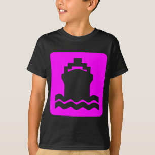 Ship Shape - Magenta T-Shirt