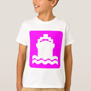 Ship Shape - Magenta T-Shirt