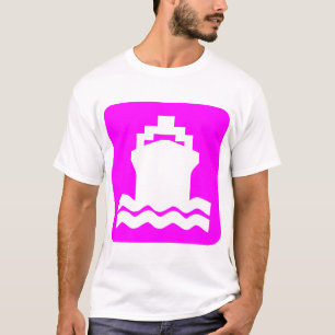 Ship Shape - Magenta T-Shirt