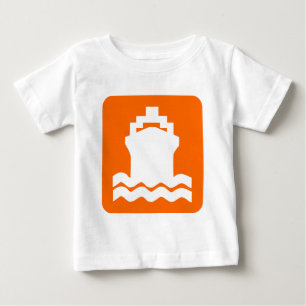 Ship Shape - Orange Baby T-Shirt