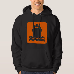Ship Shape - Orange Hoodie