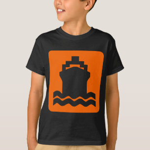 Ship Shape - Orange T-Shirt