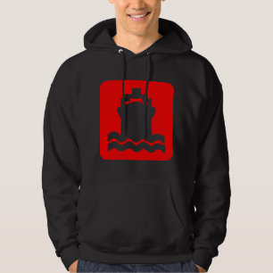 Ship Shape - Red Hoodie