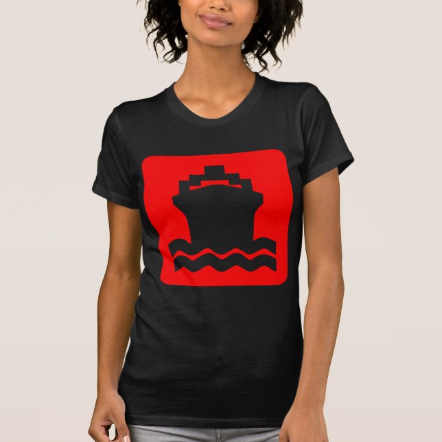 Ship Shape - Red T-Shirt (Front)