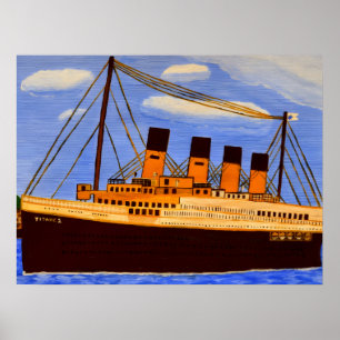 Ship Titanic  Poster