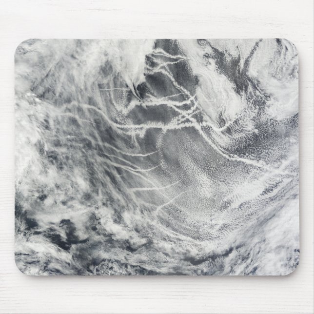 Ship tracks in the Pacific Ocean Mouse Pad (Front)