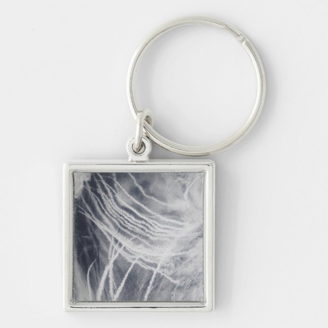 Ship tracks the northern Pacific Ocean Key Ring (Front)