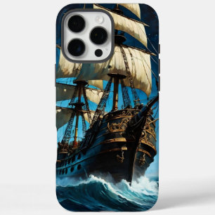 Ship Under Starry Sky iPhone 16 Pro Max Case