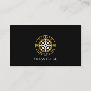 Ship Wheel Helm Business Card