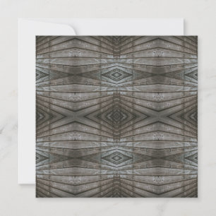 Shiplap Wood Planks Perspective Southwest Pattern Card