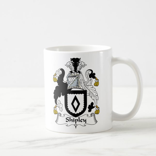 Shipley Family Crest Coffee Mug (Right)