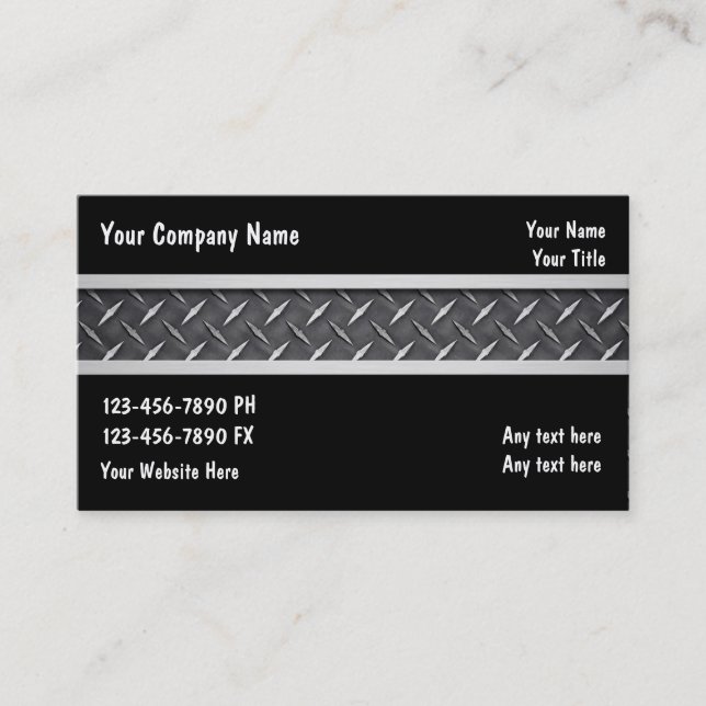 Shipping And Logistics Business Cards (Front)