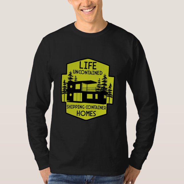 Shipping Container Architecture T-Shirt (Front)