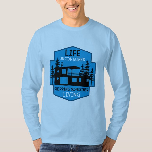 Shipping Container Architecture T-Shirt (Front)