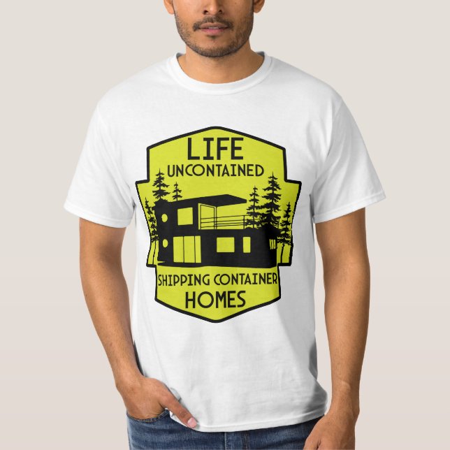 Shipping Container Architecture T-Shirt (Front)