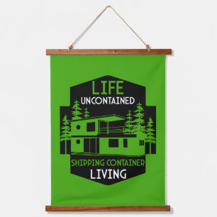 Shipping Container Home living Hanging Tapestry
