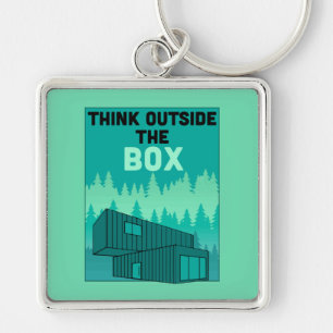  Shipping Container Home living Key Ring