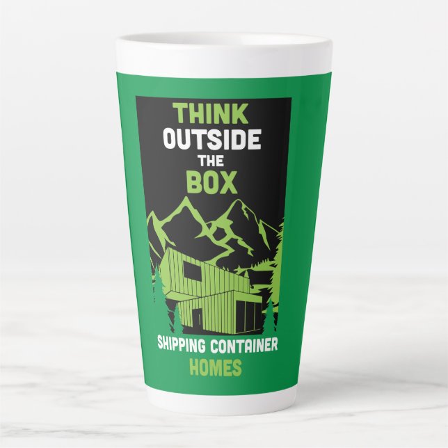  Shipping Container Home living Latte Mug (Front)