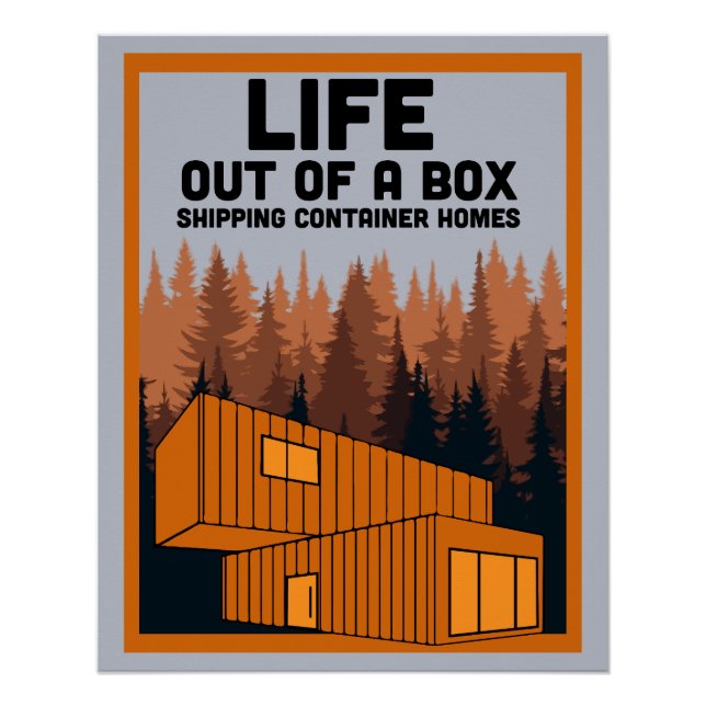  Shipping Container Home living Poster (Front)