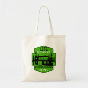 Shipping Container Home living Tote Bag