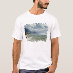 Shipping in Open Seas, 1882 (oil on canvas) T-Shirt