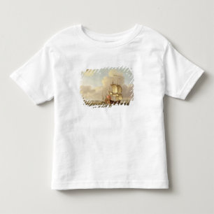 Shipping in the Thames Estuary, c.1761-66 (oil on Toddler T-Shirt