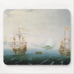 Shipping on Stormy Seas Mouse Pad