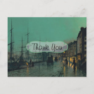 Shipping on the Clyde Thank You Postcard