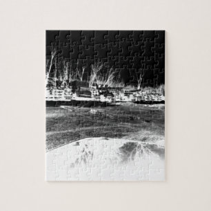 Shipping Yard - negative Jigsaw Puzzle