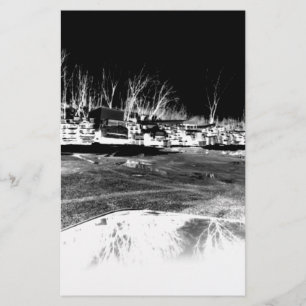 Shipping Yard - negative Stationery