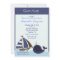 Ships Ahoy Blue Whale 5x7 Baby Shower Invitation