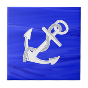 Ship's Anchor Ceramic Tile
