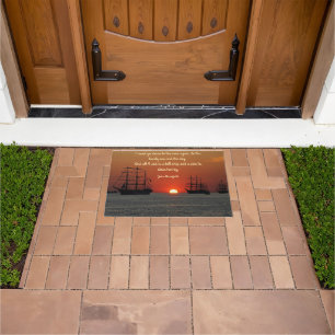 Ships and Sea Door Mat
