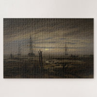 Ships at Anchor – Caspar David Friedrich