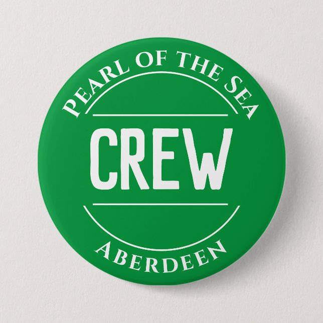 Ships Crew Member Button Badge (Front)