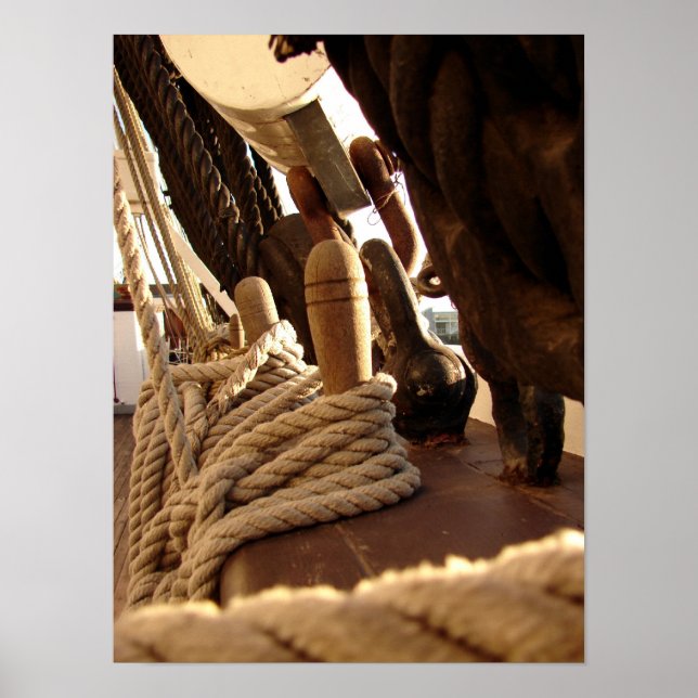 Ships Deck Poster (Front)